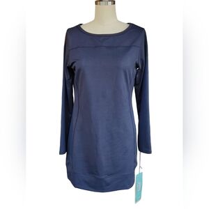 Carve Designs Talora Mini Short Stretch Sports LS Black Dress M MD